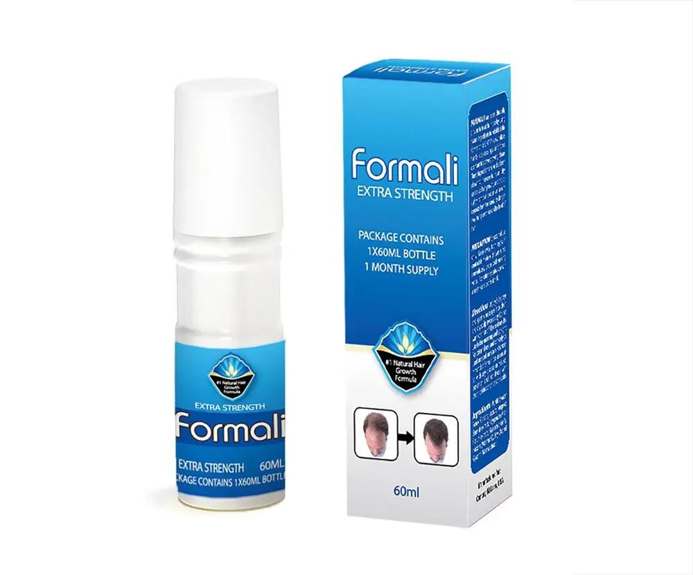FORMALI Extra Strength 1 Natural Hair Growth Formula.  100% Herbal & Effective Pilatory for Men & Women.  Month Supply Treatment