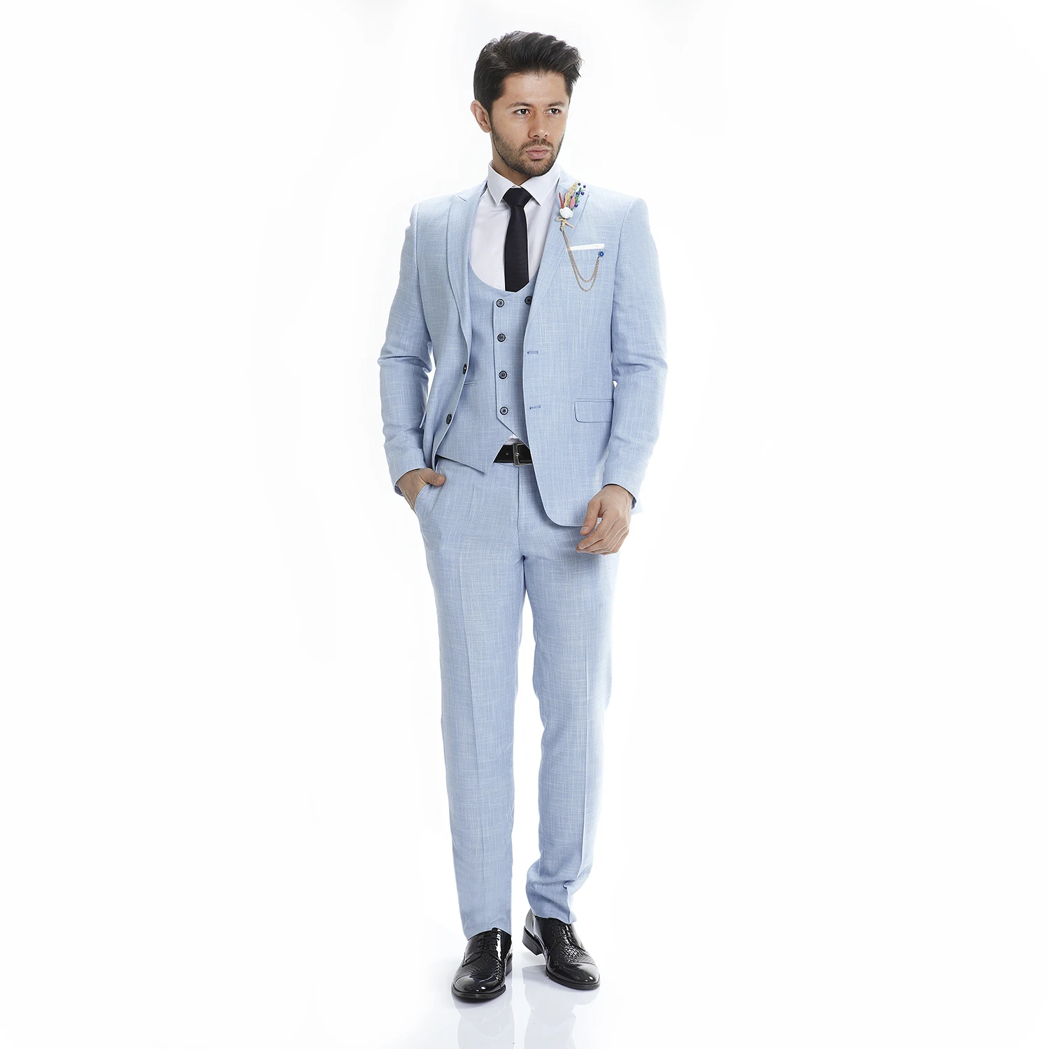 Latest Design New Fashion Luxury Cheap And  High Italian Quality Custom Suit For Men whosale