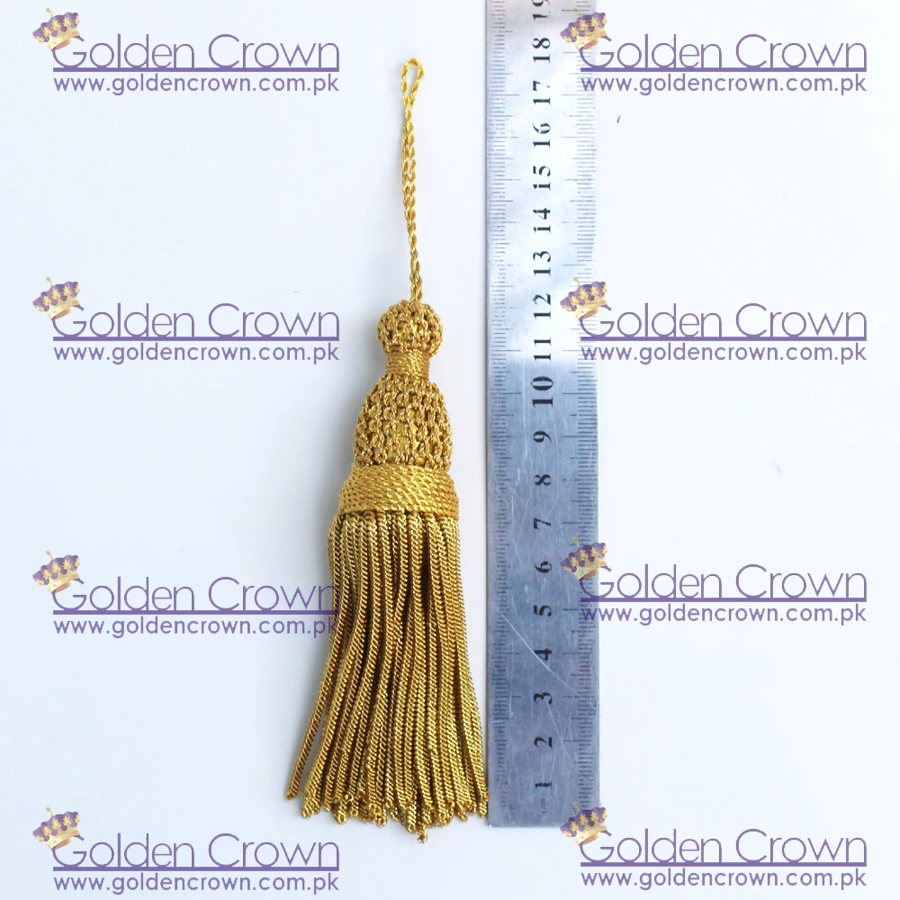 French Gold Bullion Tassels | Wholesale Decorative Bullion Tassel | Bullion Tassels Supplier