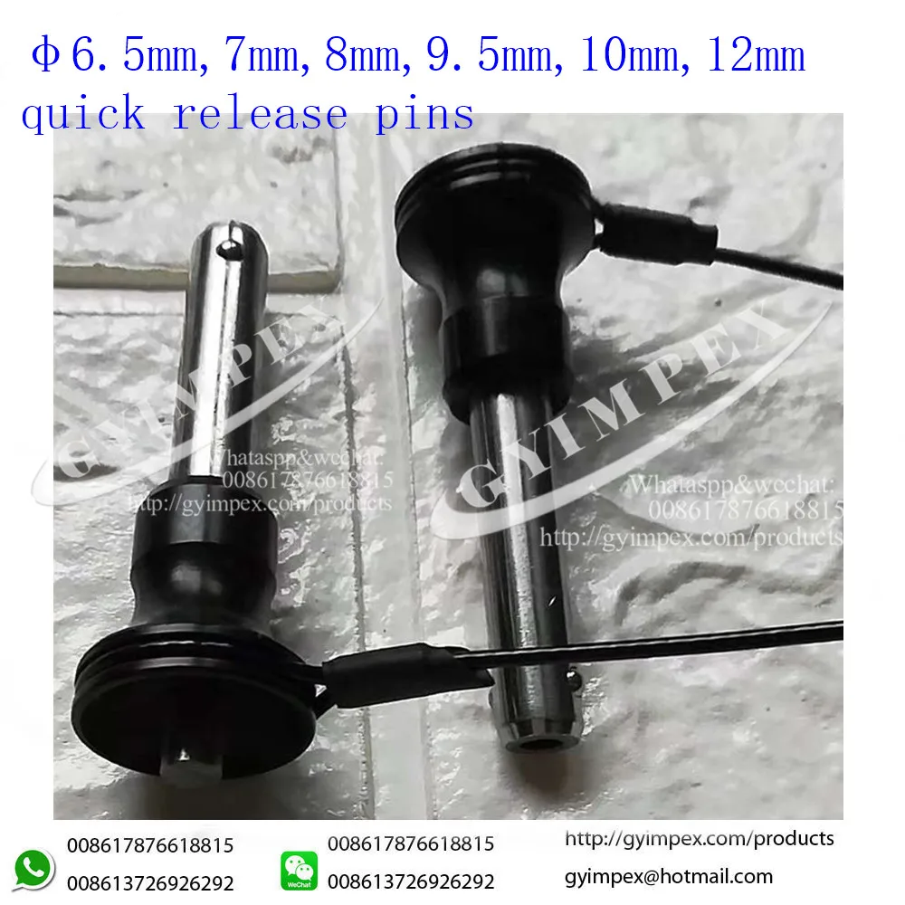 ball locking Stainless steel button type quick release pins 10*27mm
