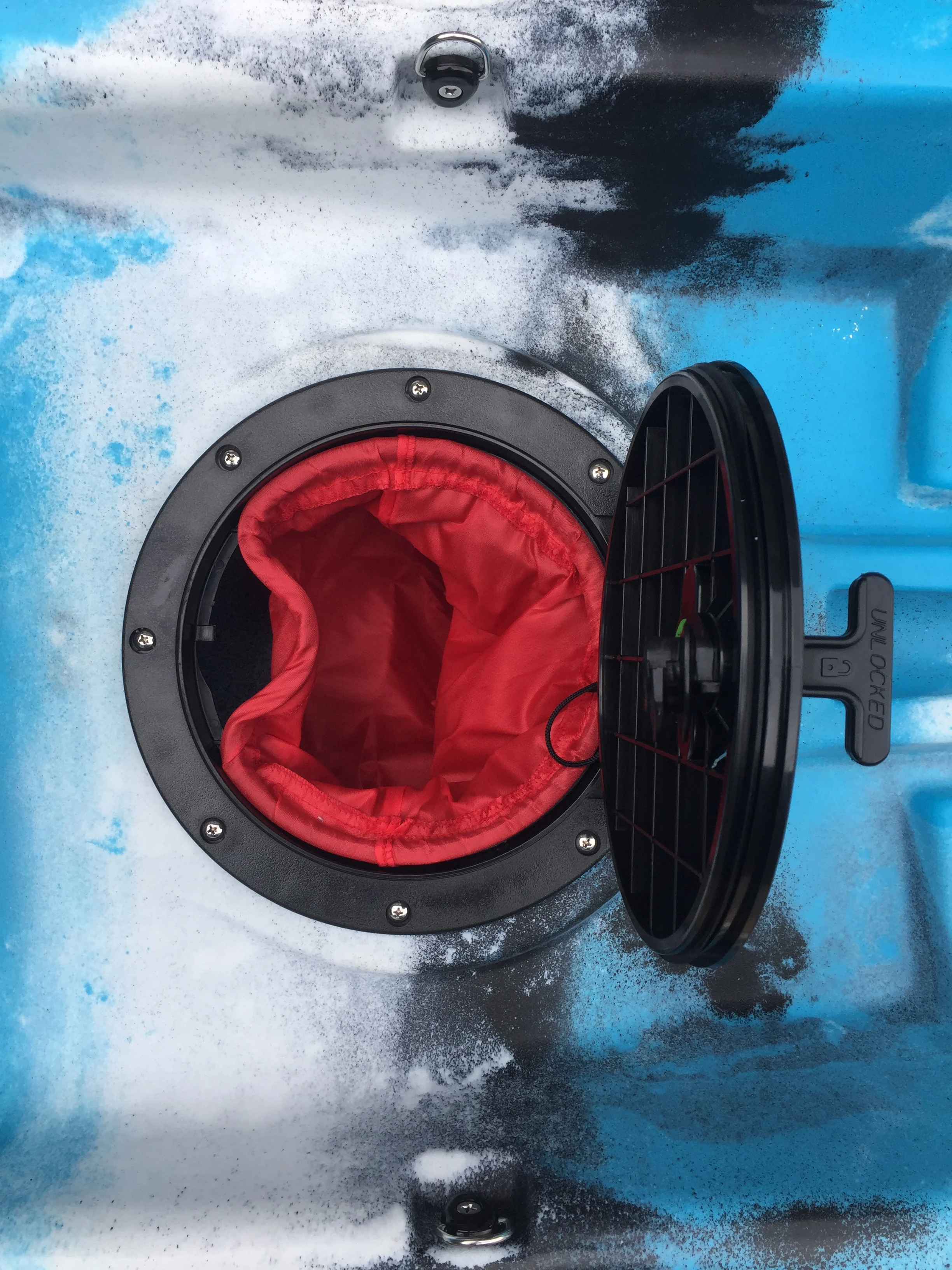 
Single Person Adult Kayak, EVA Padded Seat, Aluminum Paddle & Fishing Rod for Option 