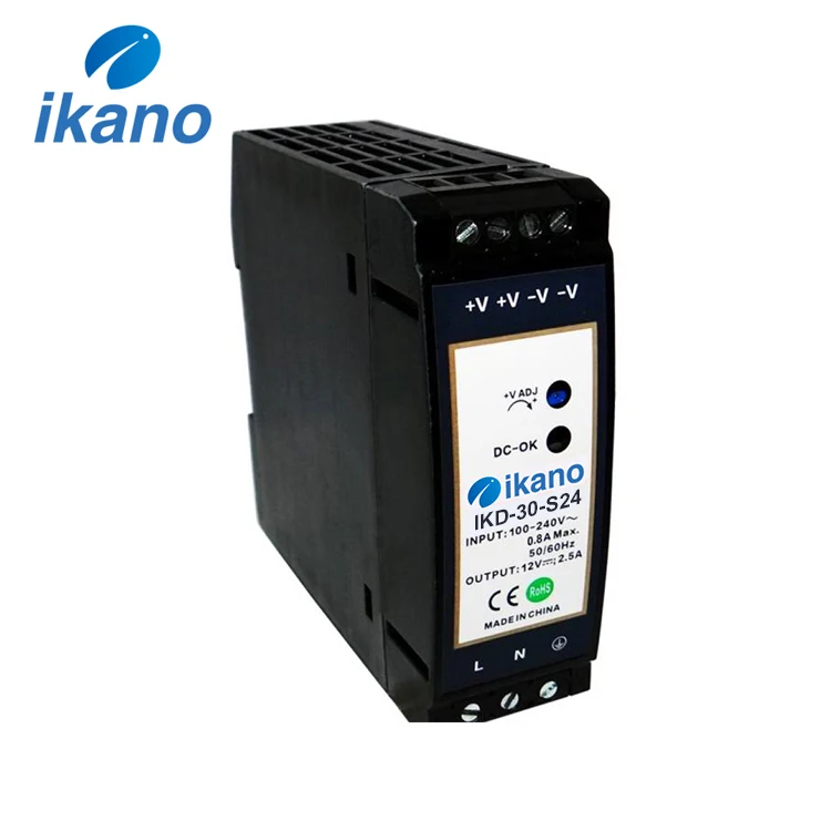 
30w/24v din rail industrial power supply 