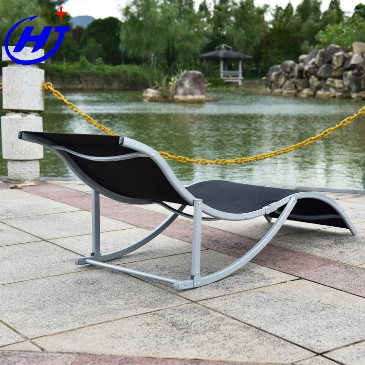 UKEA swimming pool chaise lounge curved sun lounger