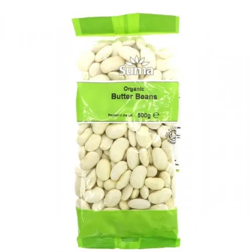 
Butter beans / WHITE BUTTER BEANS / Organic White Butter Beans 