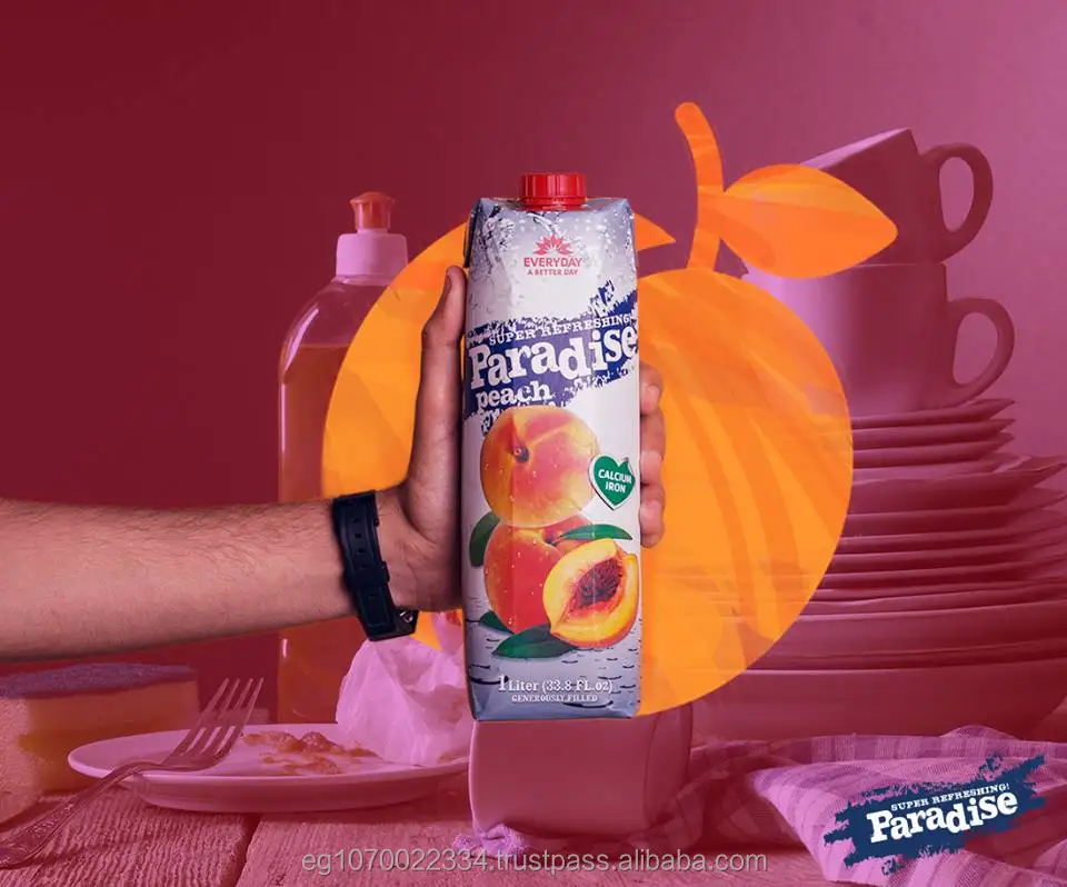 fruit juice brand name : paradise
