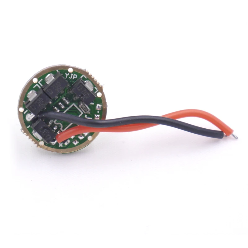 12x 7135 1/3/5 Mode 4200mA 17mm Driver flashlight Circuit Board 4.2A MCU For 10W XML L2 T6 U2 U3 V2 V5 V3 LED