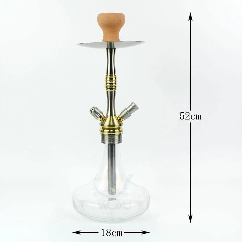 high quality smoke tool sheesha tobacco waterpipe aluminum shisha hookah