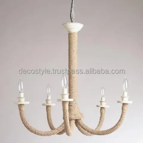 Wrought iron chandelier