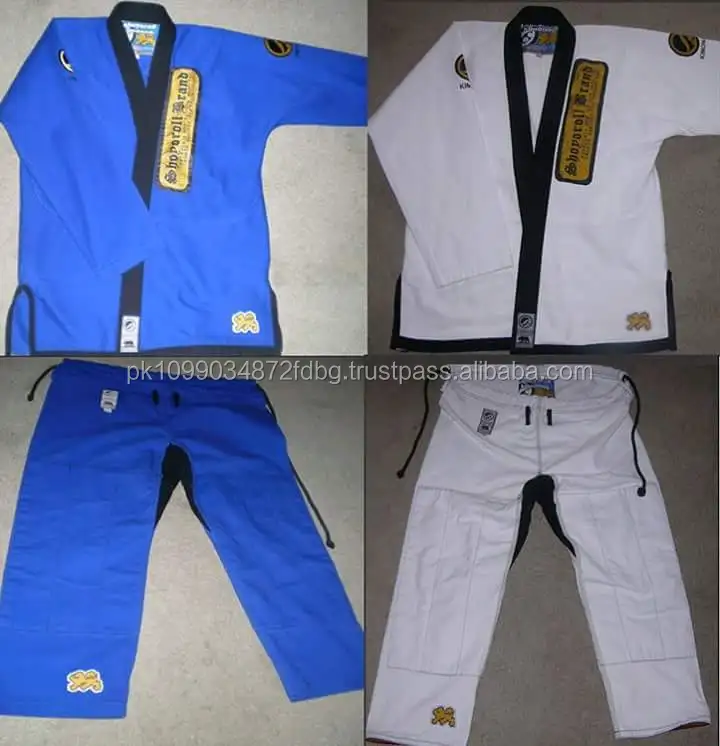 
customized brazilian jiu jitsu with embroidery patches 