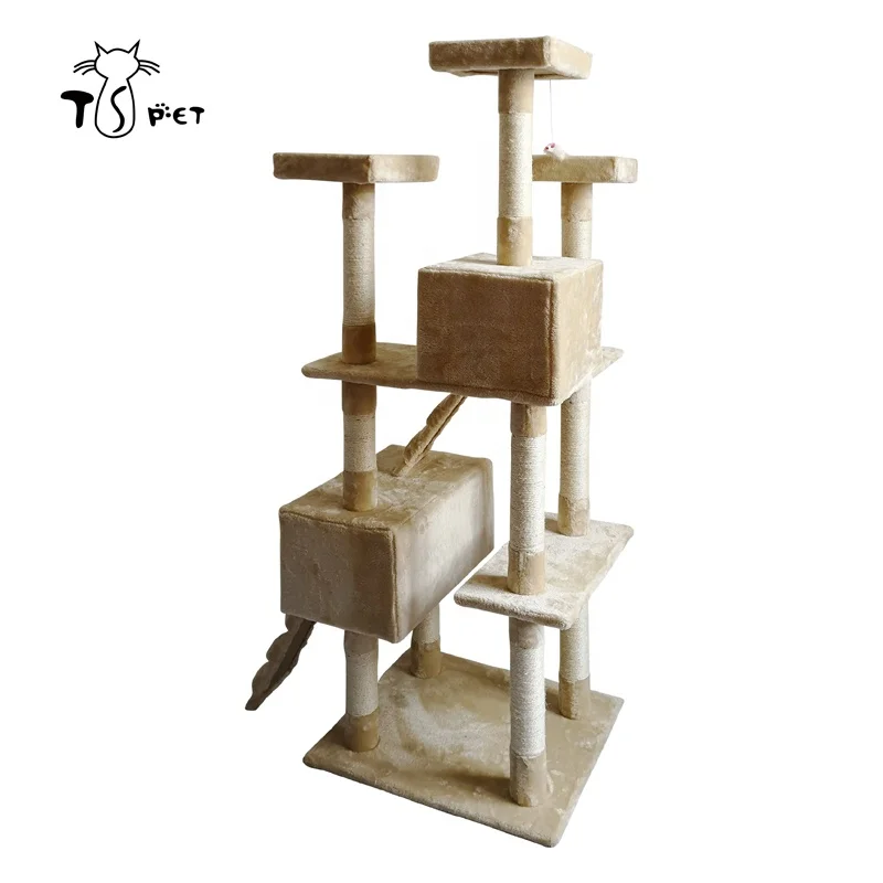 
Cat Tree Condo Play House Pet Scratcher Kitten Furniture Cat tower 