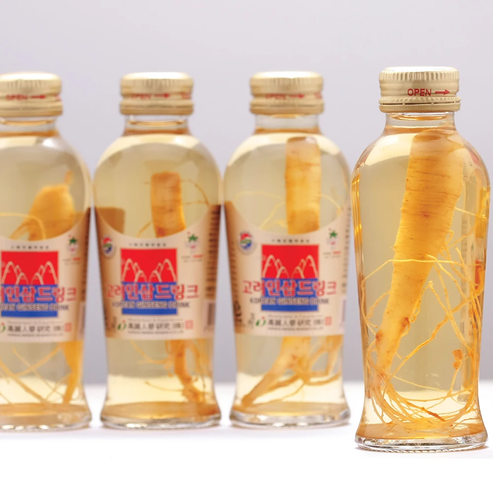 
Korean Ginseng Drink with one root_Steady selling health product 