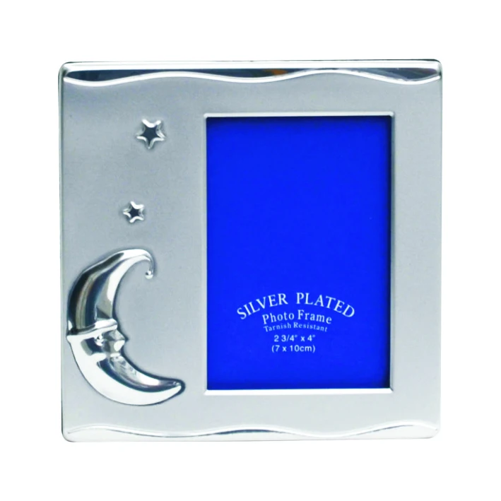 
Newest home picture frame iron silver photo frame kids new metal photo frame 