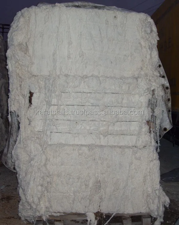 
UNBLEACHED SPINING THREAD-YARN WASTE COTTON BALES with AQSIQ and CCIC. 