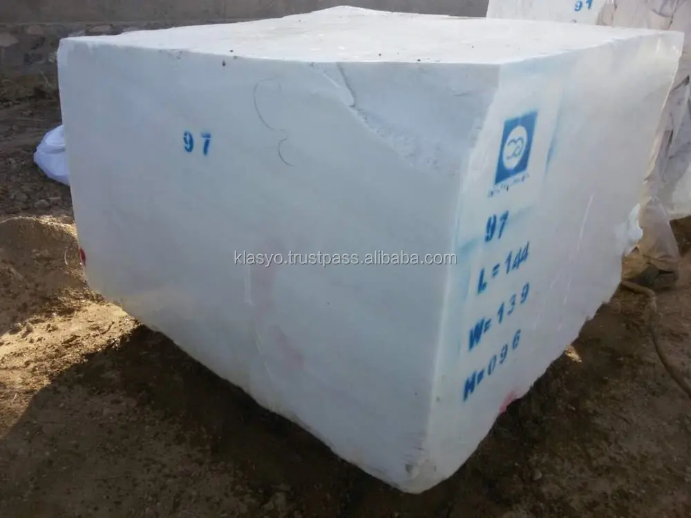 Best Quality Raw Marble Block (White, Onyx and Calcite Stone)
