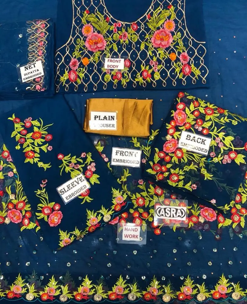 
2018-2019 Pakistani Dresses By AJM TRADE HOUSE 