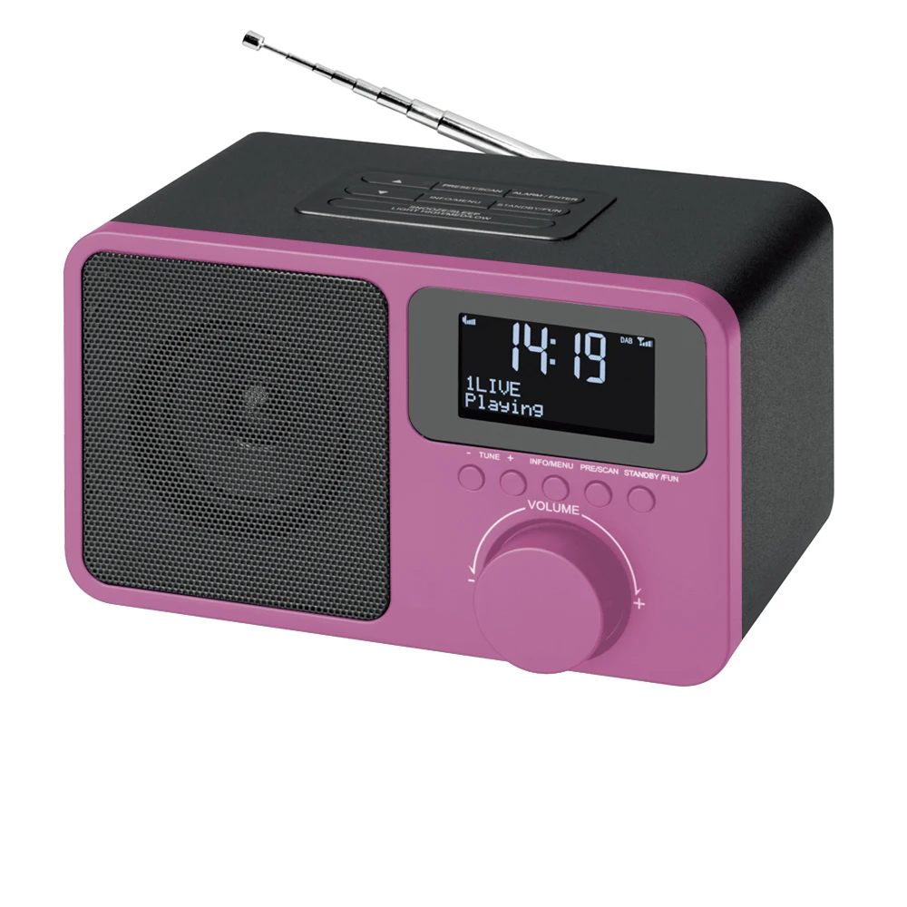 CT-89 Good Sound Quality Wooden DAB+ Home Radio