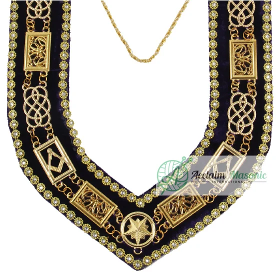Grand lodge collar chain masonic chain collar
