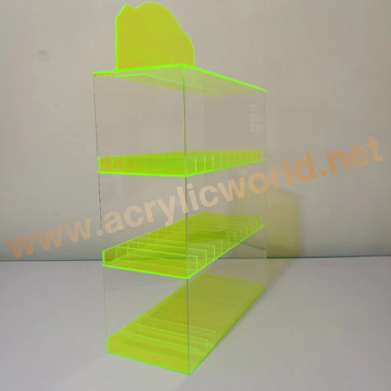 LED Lighting E-liquid Juice Display Stand Pod Vape Pen Display For CBD Acrylic E cig Ego Display Stand