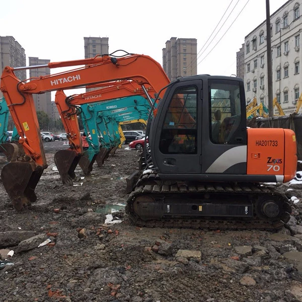 Top quality Hitachi Zaxis 70 EX75UR small mini crawler excavator for sale