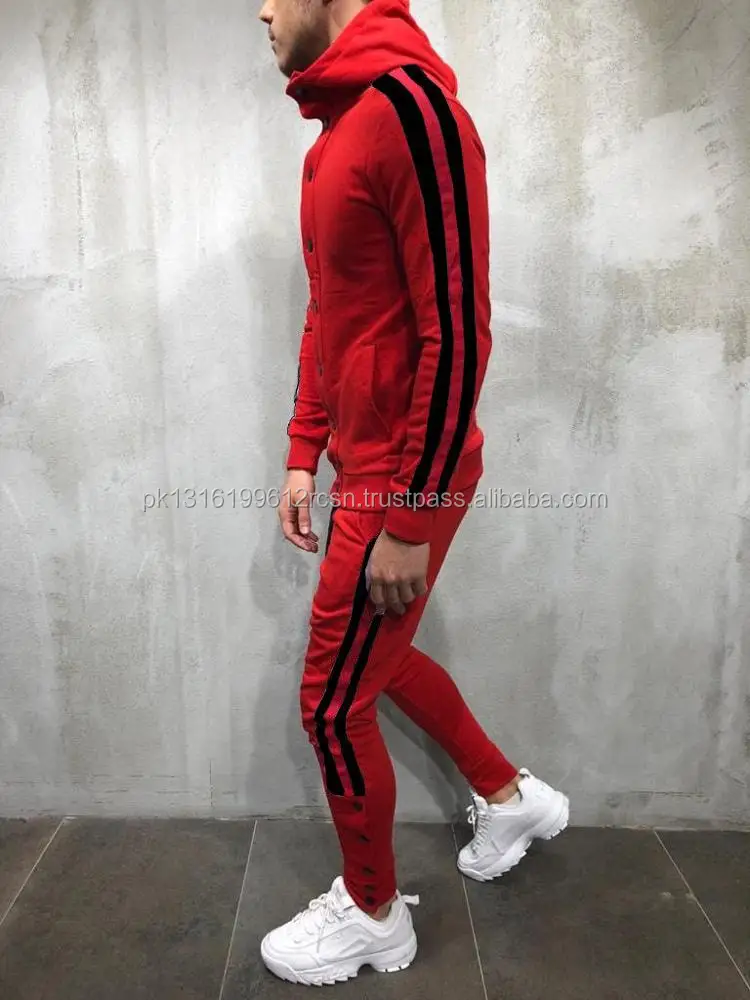 
Red Track Suit / Fine Quality Tracksuit / Branded Track Suit 