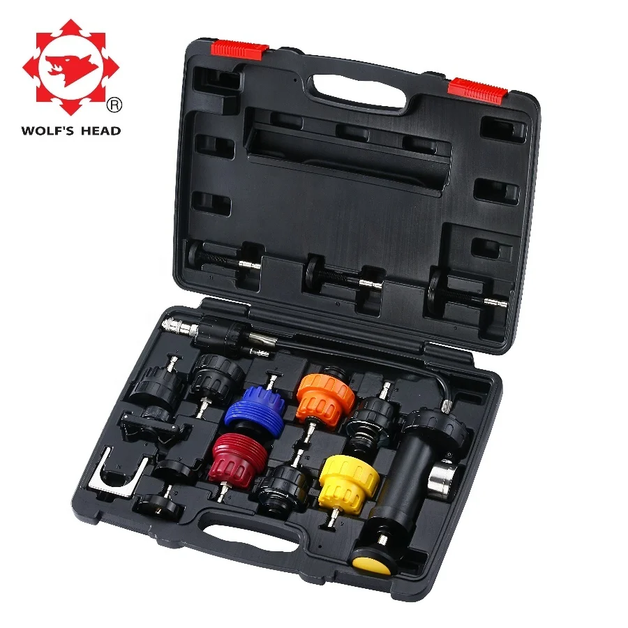 
16PCS Cooling System Radiator Pressure Leakage Tester Kit 