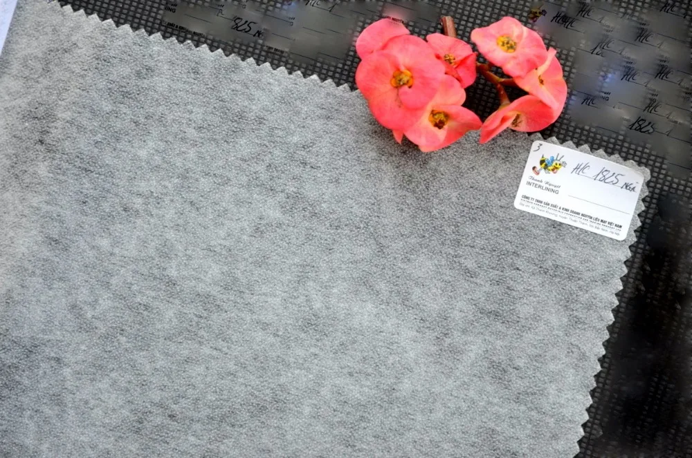 Newest FABRIC microdot fusible interlinings elastic non woven interlining