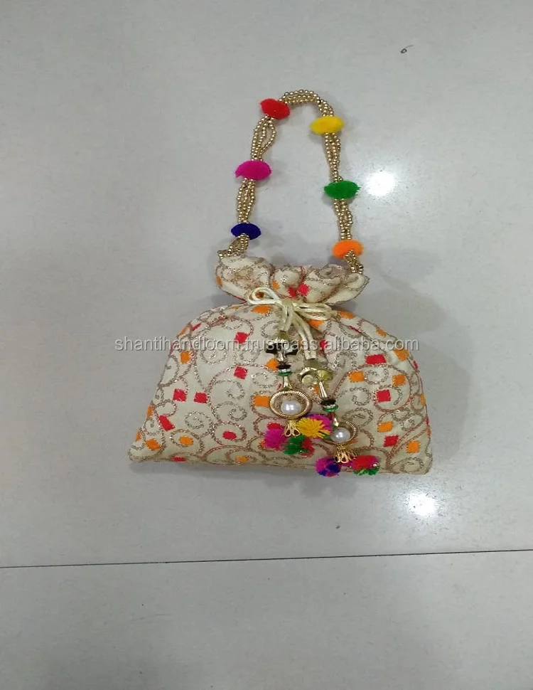 BANJARA TRIBAL MIRROR WORK POTLI BAG
