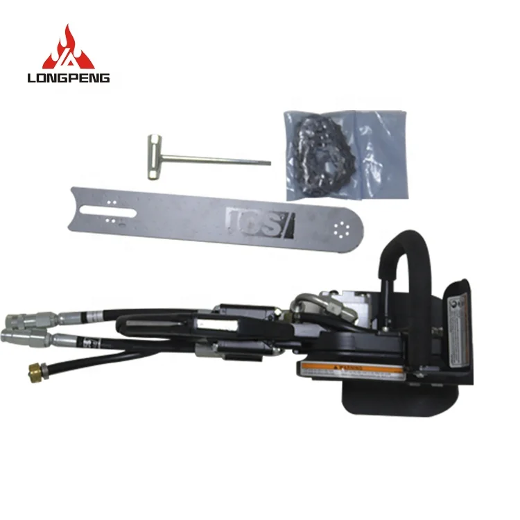
USA imported ICS fire rescue handheld hydraulic diamond concrete chain saw 