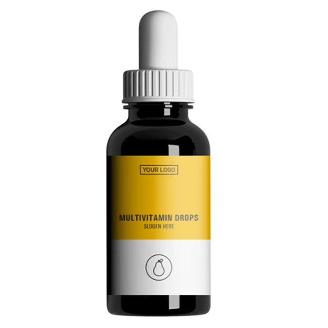 Natural Flavor Private Label Multi-Vitamin Drops