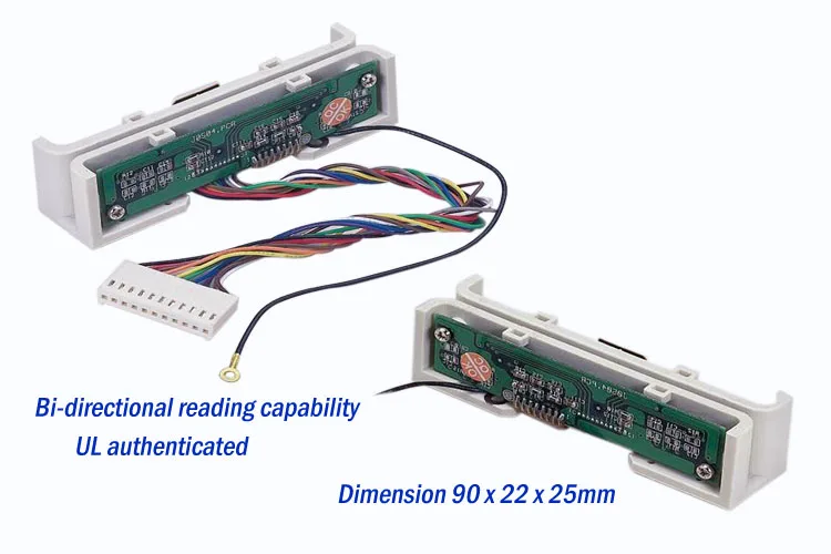 OEM F2F Decoder 90mm 3 Track Magnetic MSR Card Reader