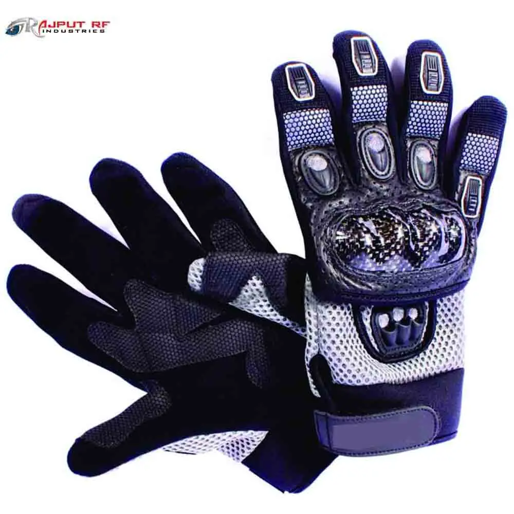Motorcycle Racing Glove Made of High quality cowhide, goat leather & Foam Mesh protection custom