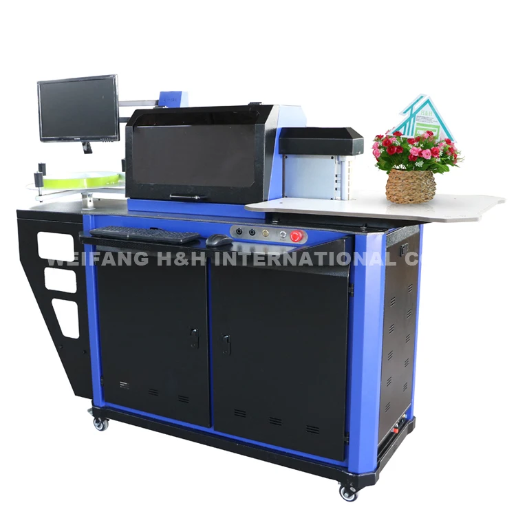 Automatic channel letter making machine NL130 Updated automatic aluminum letter bender machine for Signage