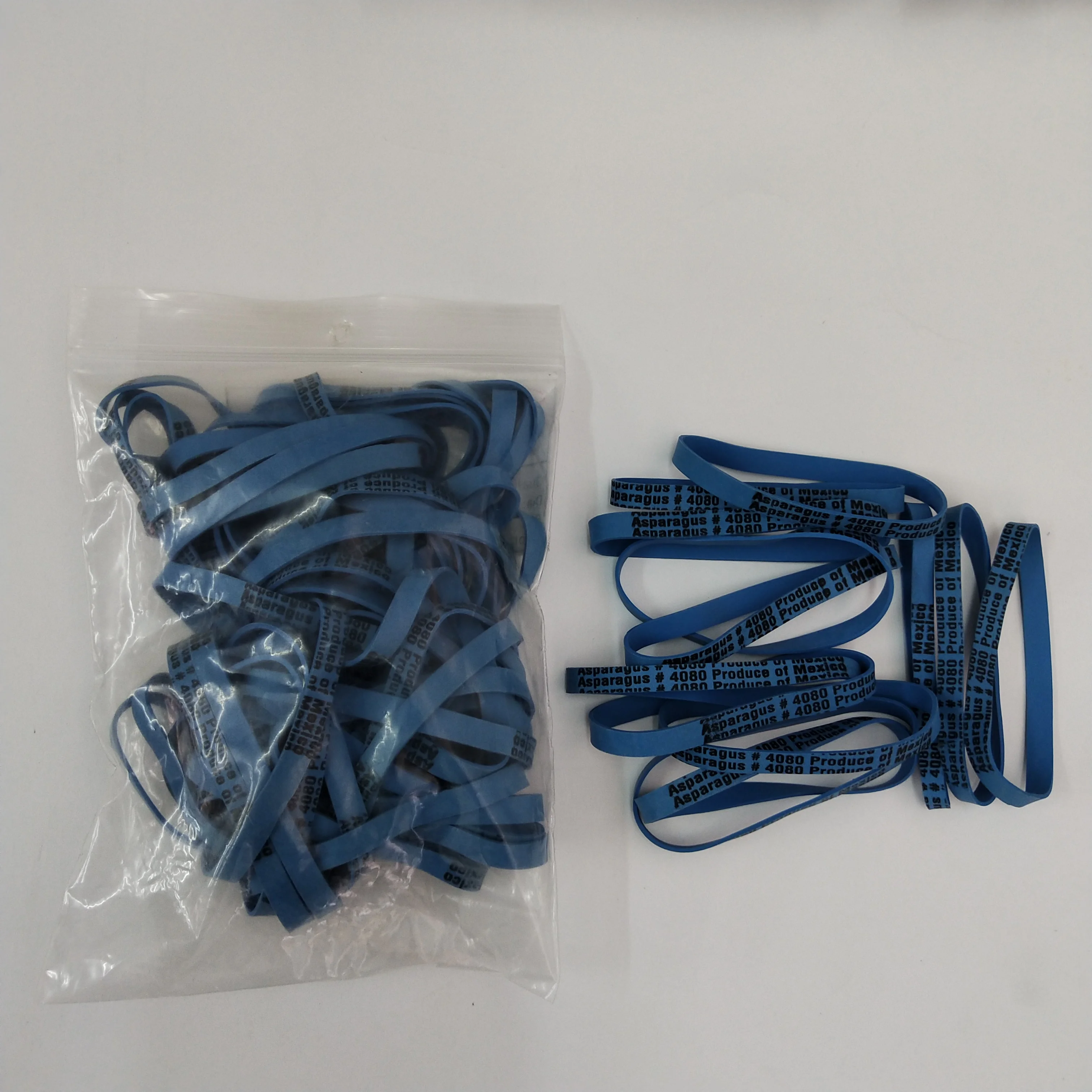 60% голубые резинки № 63, изготовленные из Таиланда