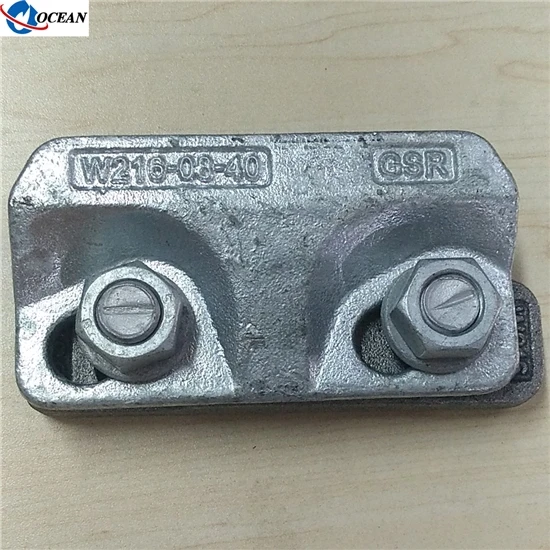 
GSR W216-08-40 Hot Dip Galvanized Crane Rail Clips 