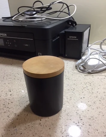 Luxury Decorative Simple Colored Round Cylinder Custom Nordic Candle Jar Matt Concrete Jar Wholesale Candle Jars Pink Christmas