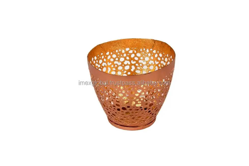 Tea Light Candle Stand indoor golden coated High Quality And Best Manufacturing In Cheap Price For Home and Wedding Decoration