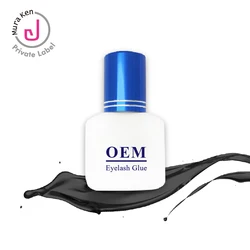 Eyelash Extension Glue Sensitive Adhesive Private Label 5ml Custom Bottle