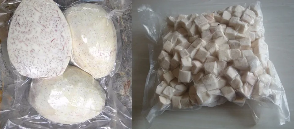 FROZEN Taro and frozen Taro
