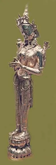 BRASS DECORATIVE TARA STATUE FOR HOME HOTEL AND PARTY DECORATION