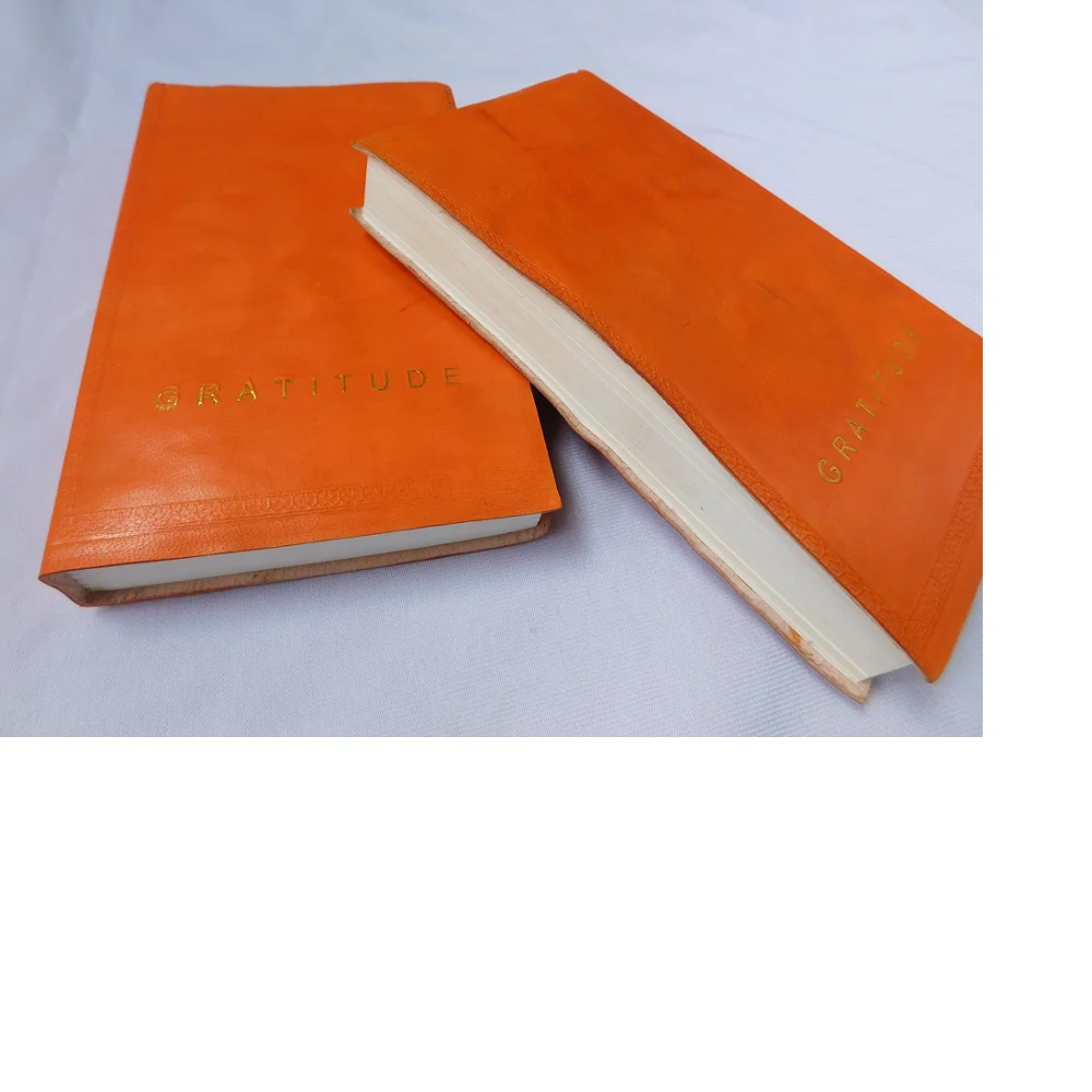 Fashionable Leather Journals with metal press stud