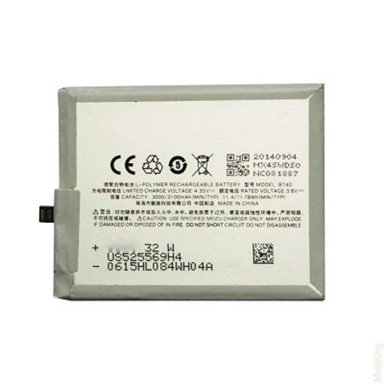 Китайский мобильный телефон BT40 BT42C BT51 BT65M литий-ионный аккумулятор для Meizu MX4/MX5/MX6/M2 Note Аккумулятор