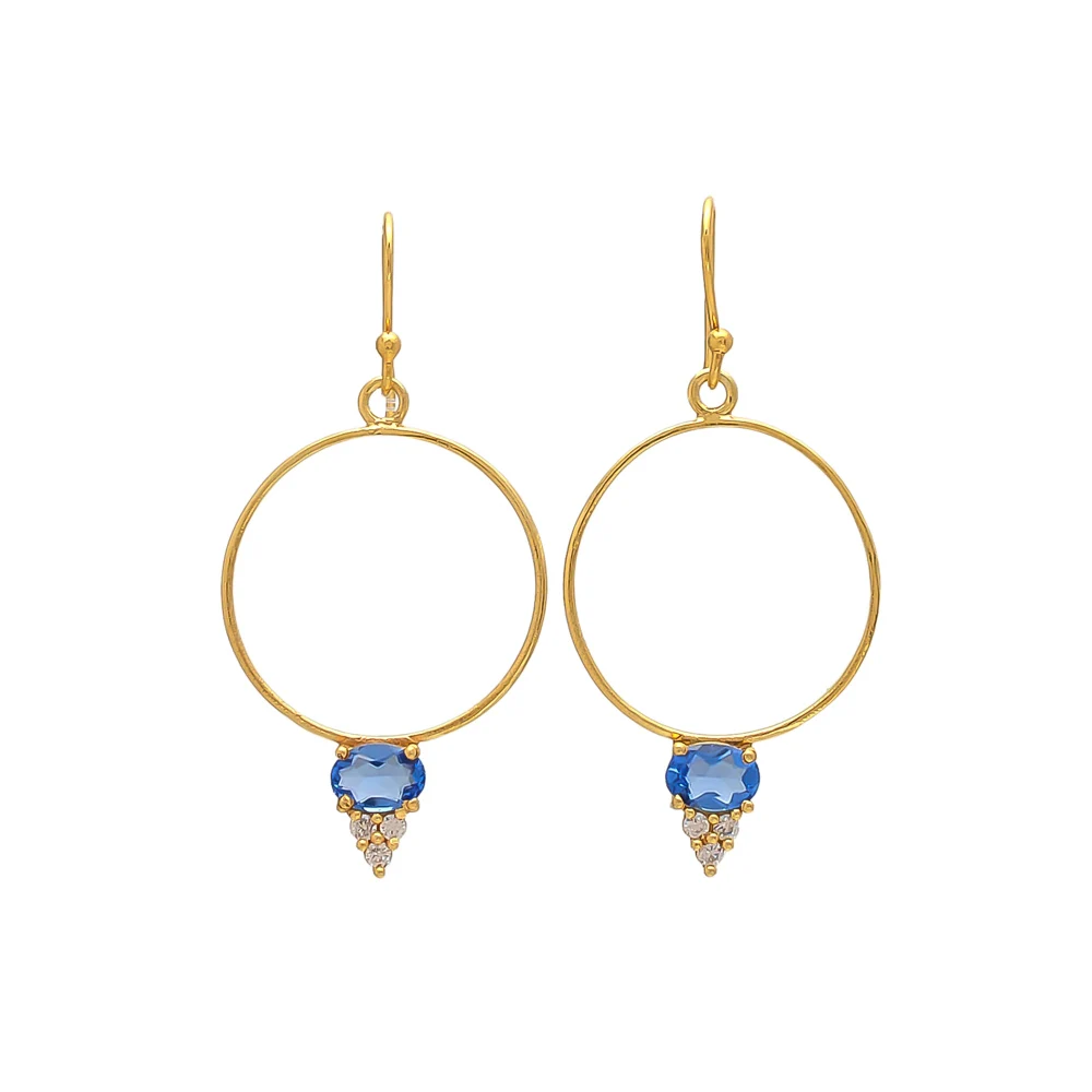 Tanzanite Hydro &925 Sterling Silver Earrings tanzanite earrings mothers gift daughter Earrings