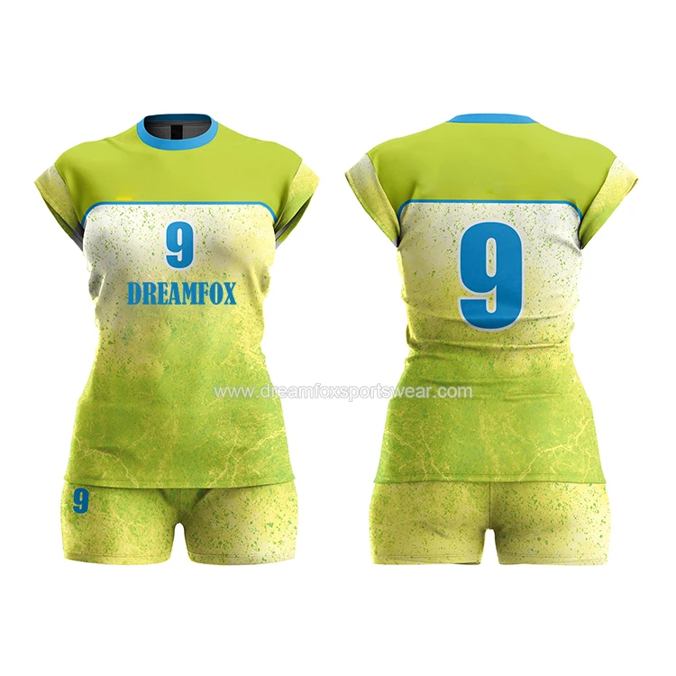 latest style custom sublimation volleyball uniform shirts designs sports fitness youth volleyball jersey