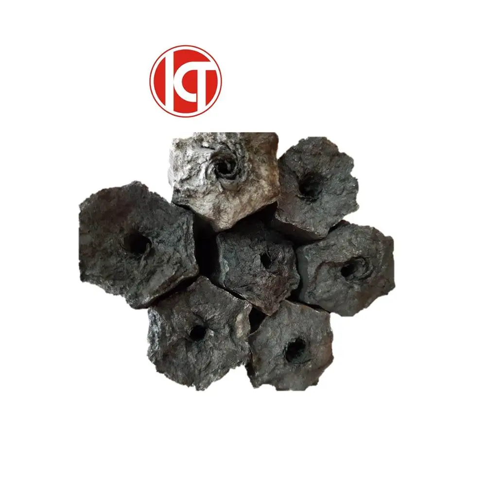 
Lower price hardwood sawdust barbecue charcoal briquettes from Vietnam 