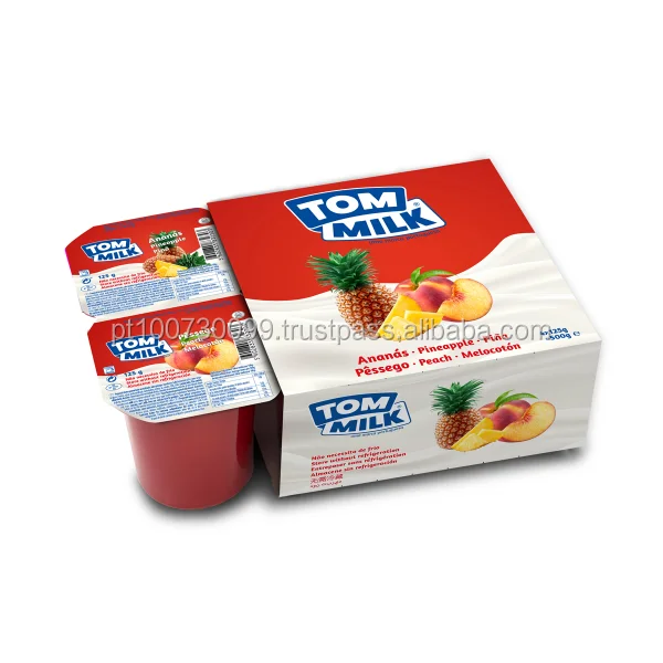 Hot Seller Dairy Dessert Long Life Yogurt - TOM MILK brand (new image)