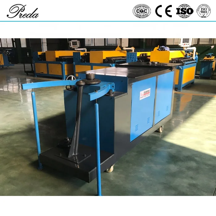 Air Duct Locker Machine of the Mold Forming Round Elbow Making Machine for Round Duct Flanging and Seaming