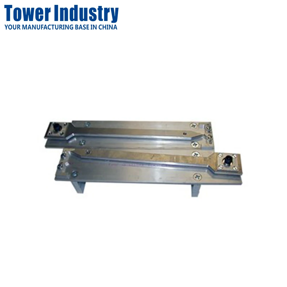 Sheet Metal Assembly Laser Cutting Steel Guide Rail Alignment For Elevator
