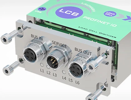 LCB ETHERCAT - EtherCAT Digital Load Cells for Weighing Systems: Industrial, Agricultural, Filling, Packaging Machinery