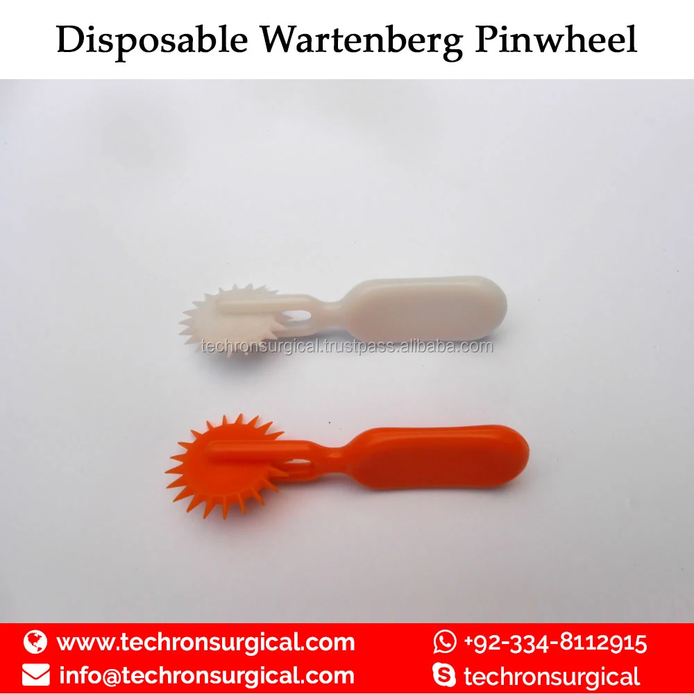 Одноразовое ацетальное пластмассовое неврологическое диагностическое колесо Wartenberg, датчик реакции нерва