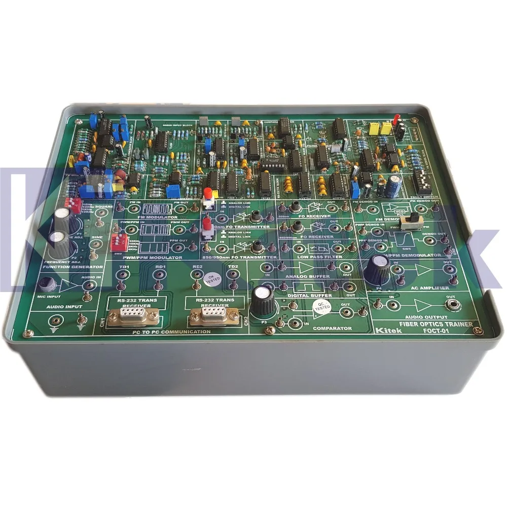 fiber optics trainer kit / advance fiber optics trainer kit / digital fiber optic trainer kit
